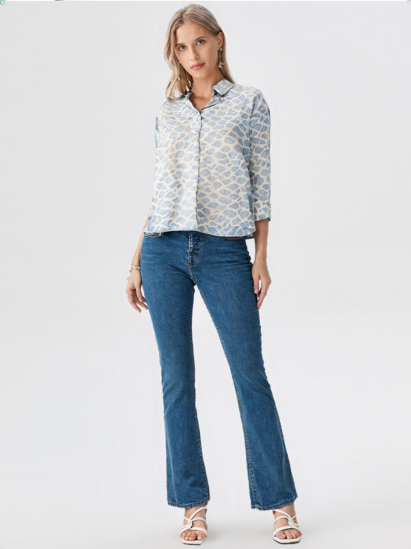 Beautiful Blue Shirt - Image 2