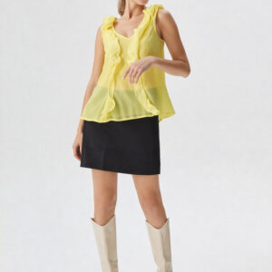 Short Yellow Top