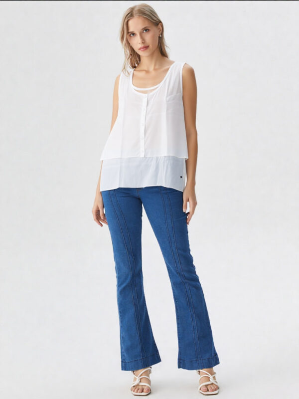 Shirt Style Top