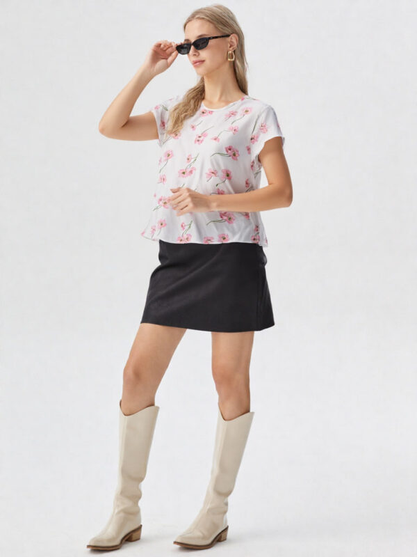 Flower Print Top